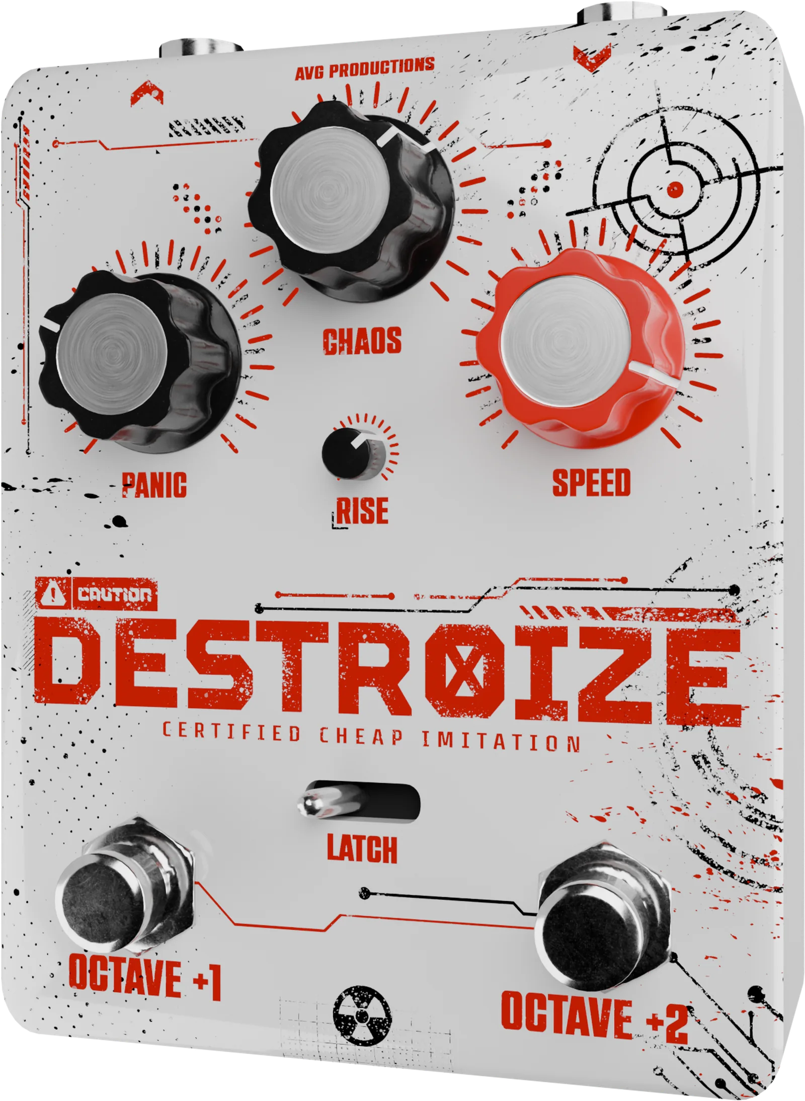 Destroize pedal interface