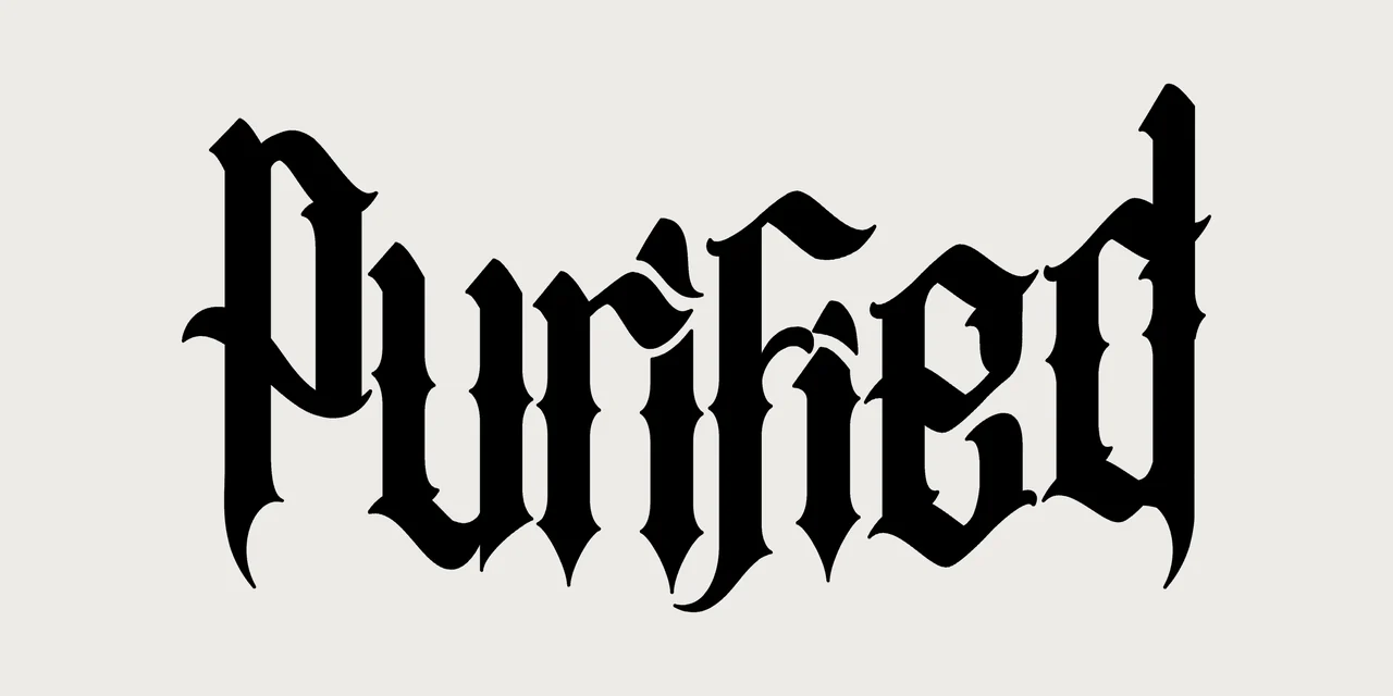 Purified logo concept